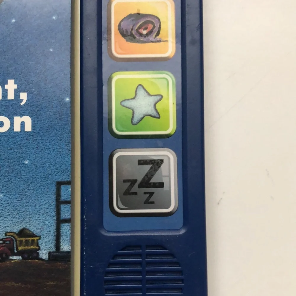 Goodnight, Goodnight Construction Site Hardcover Board Book With Sound Buttons